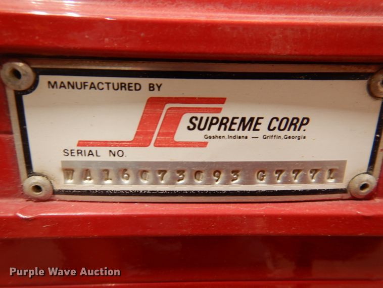 image for item IQ9640 1986 Ford E350  emergency support truck