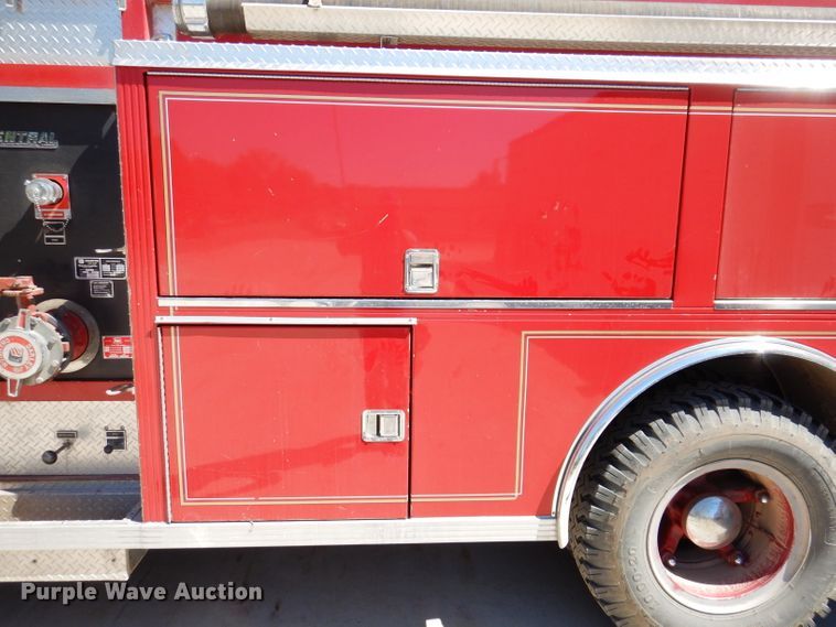 image for item IQ9641 1989 Chevrolet C70  pumper fire truck