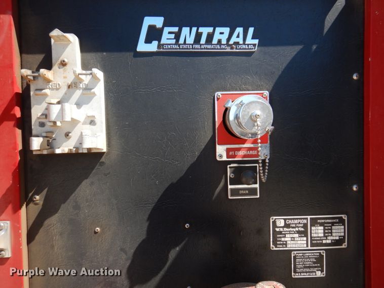 image for item IQ9641 1989 Chevrolet C70  pumper fire truck