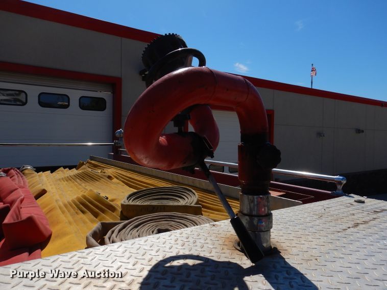 image for item IQ9641 1989 Chevrolet C70  pumper fire truck