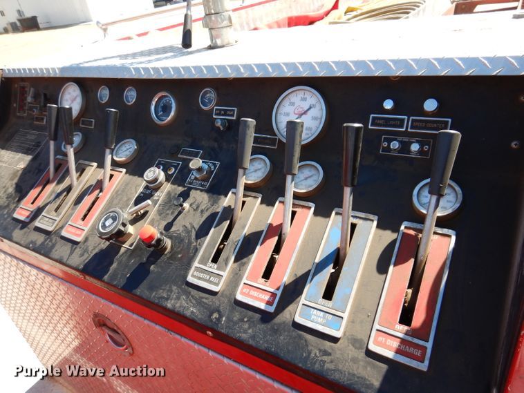 image for item IQ9641 1989 Chevrolet C70  pumper fire truck