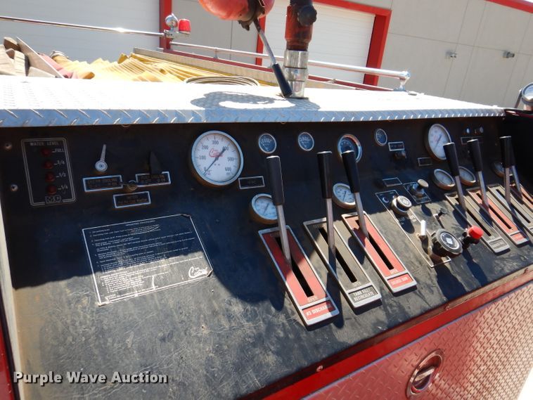 image for item IQ9641 1989 Chevrolet C70  pumper fire truck