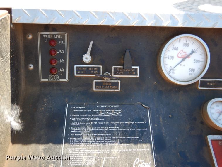 image for item IQ9641 1989 Chevrolet C70  pumper fire truck