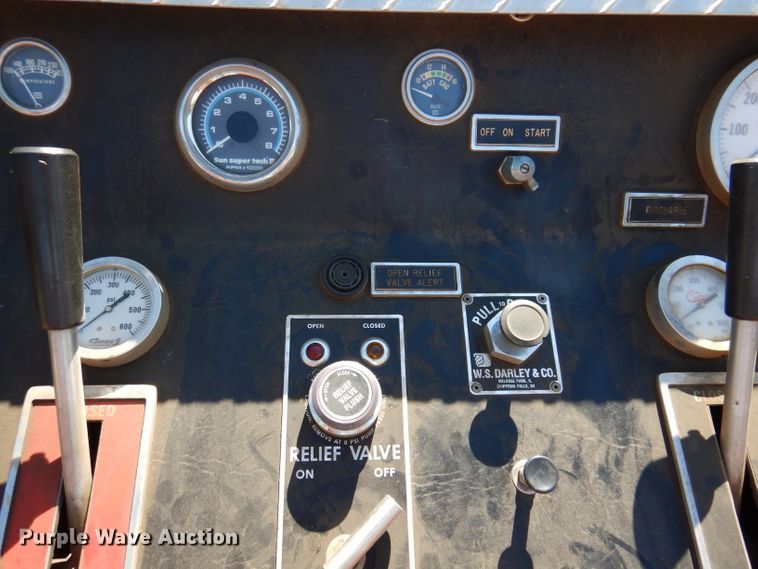 image for item IQ9641 1989 Chevrolet C70  pumper fire truck