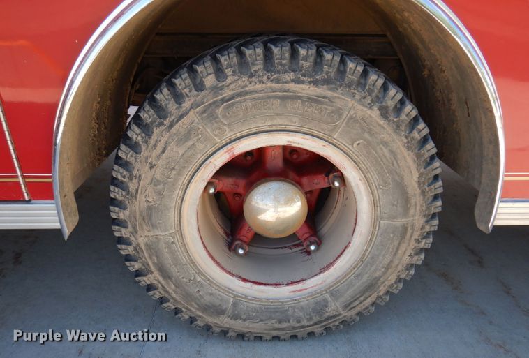 image for item IQ9641 1989 Chevrolet C70  pumper fire truck