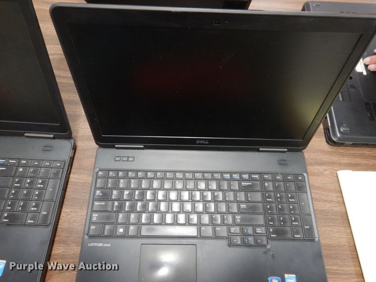 image for item IQ9676 (5) Dell Latitude E5540 laptops