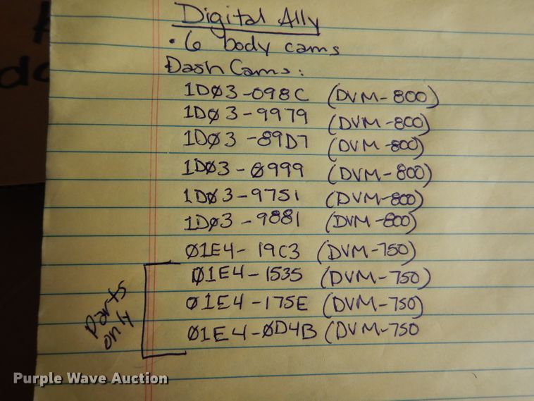 image for item IQ9677 Digital Ally  recording system
