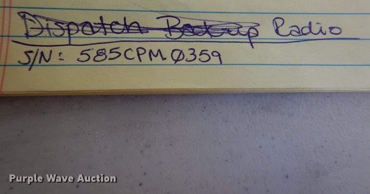 image for item IQ9685 (7) Motorola radios