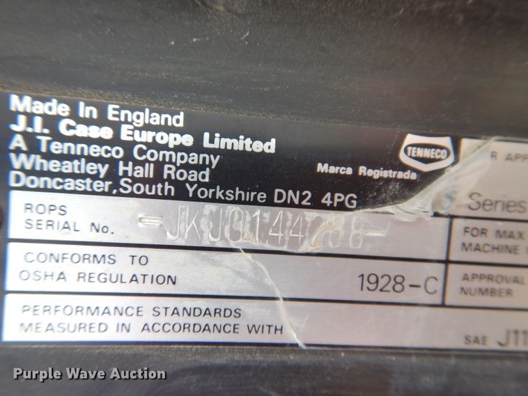 image for item IQ9690 1994 Case IH 895  MFWD tractor