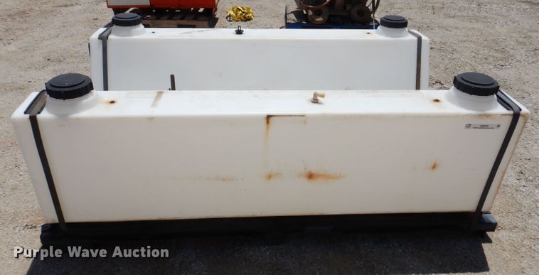 image for item IQ9692 (2) Monroe 100 gallon brine tanks