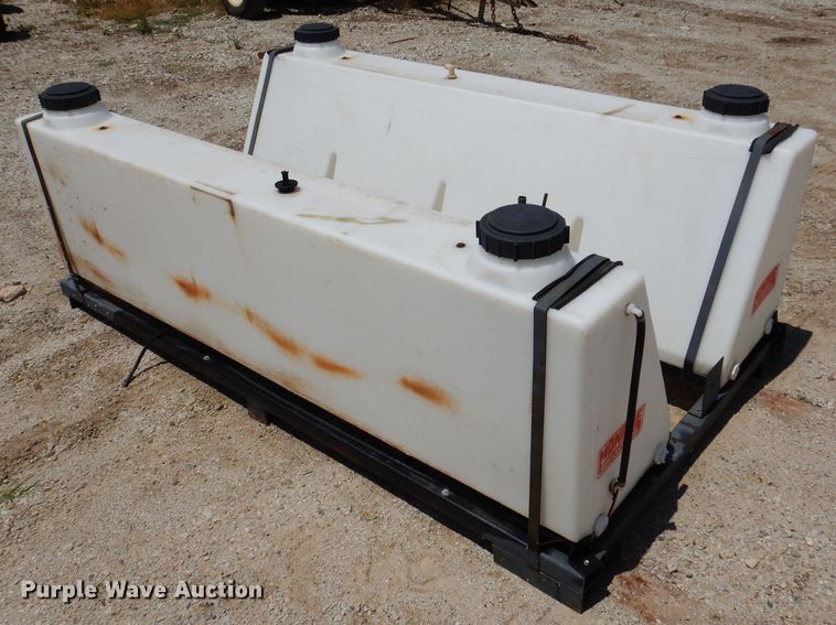 image for item IQ9692 (2) Monroe 100 gallon brine tanks