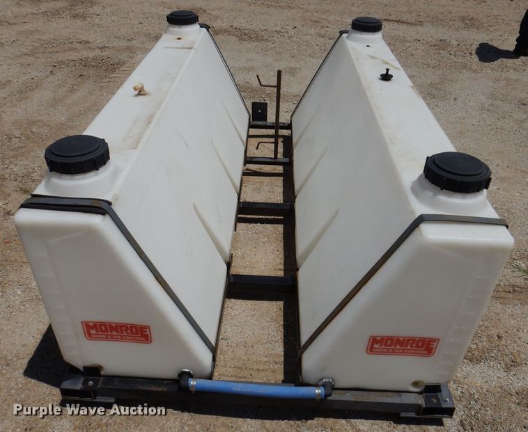 image for item IQ9692 (2) Monroe 100 gallon brine tanks