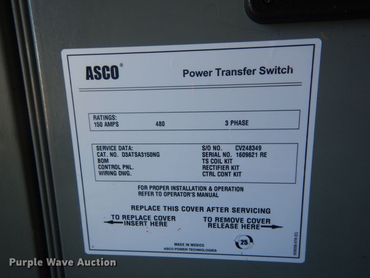 image for item IT9197 Caterpillar SR4  generator