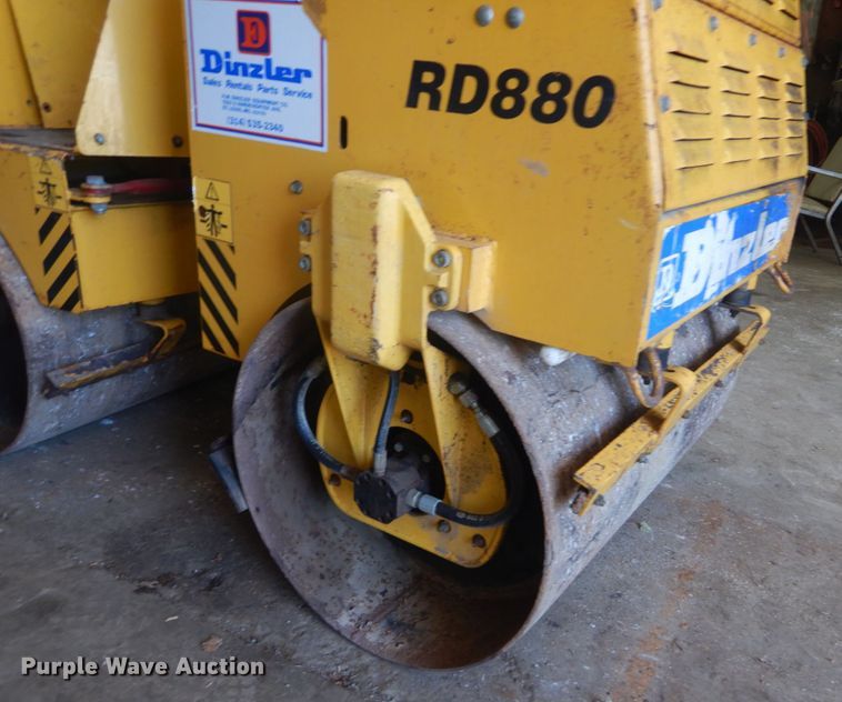 image for item IT9199 1997 Wacker RD880  double drum roller