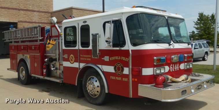 image for item IT9209 1993 Federal Motors Emergency One  pumper fire truck