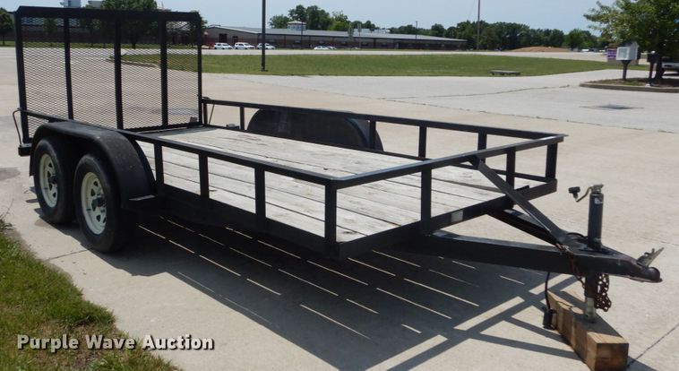 image for item IT9210 2008 Retco  utility trailer