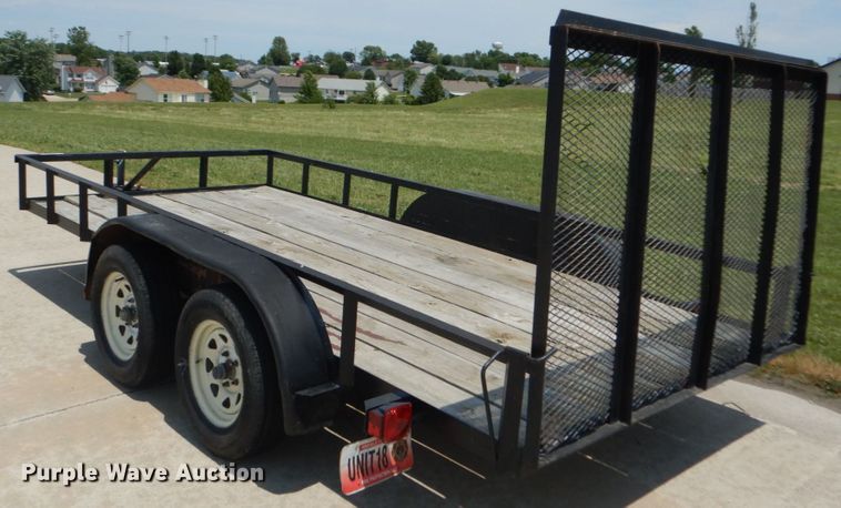 image for item IT9210 2008 Retco  utility trailer