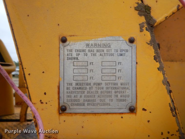 image for item IT9525 1972 International TD15C  dozer