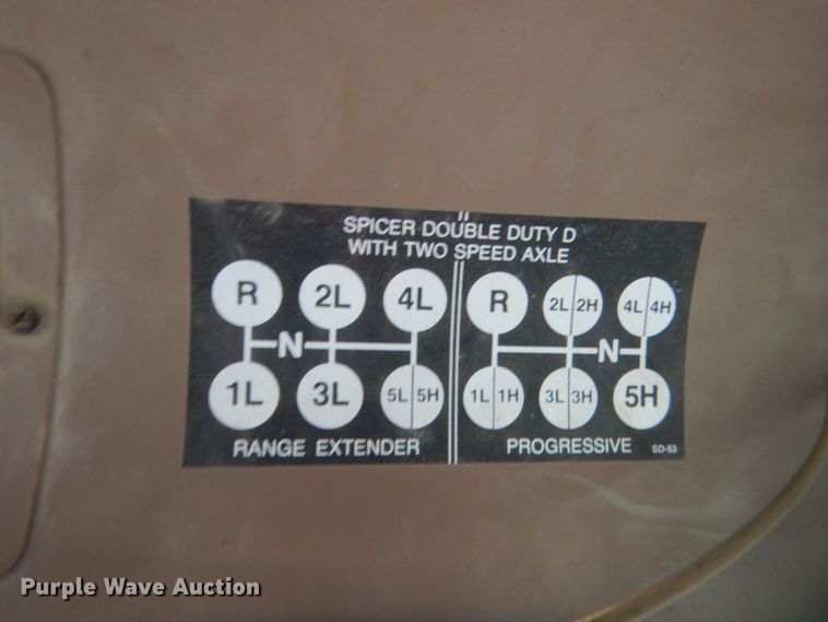 image for item IT9527 1985 International 1955  semi truck