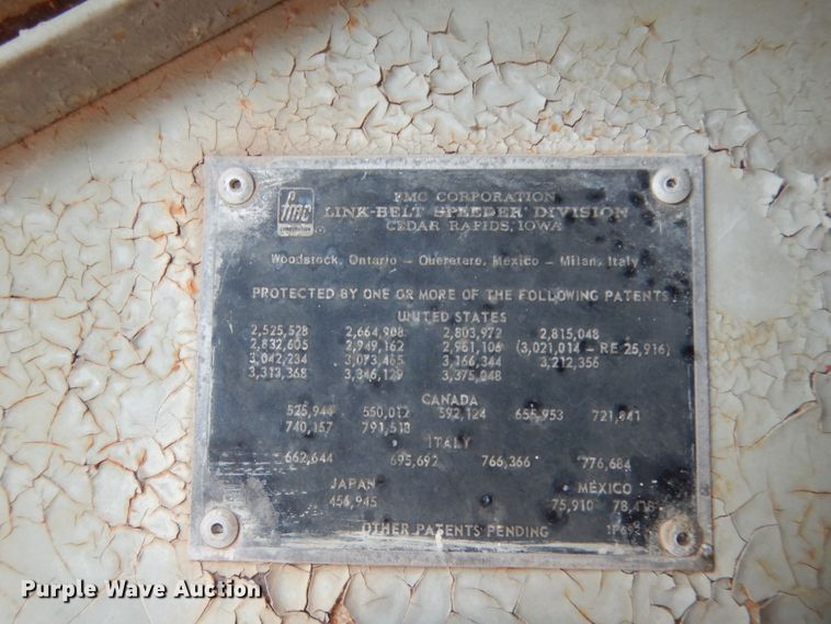 image for item IT9535 1969 Link Belt LS-98  crane