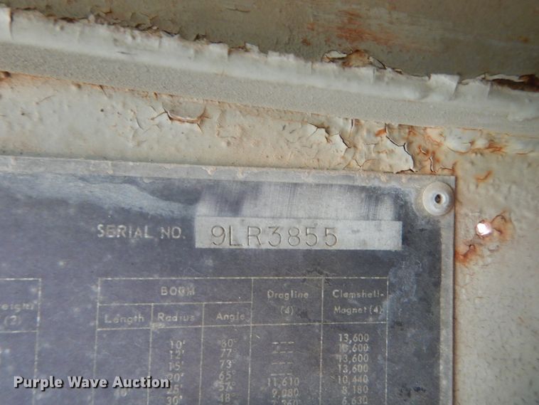 image for item IT9535 1969 Link Belt LS-98  crane