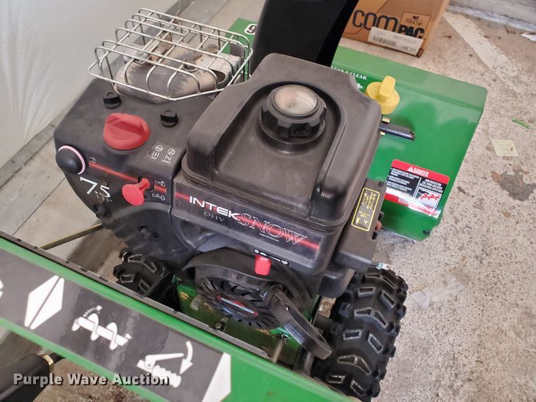 image for item JM9741 (3) snow blowers