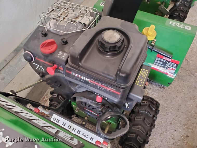 image for item JM9741 (3) snow blowers