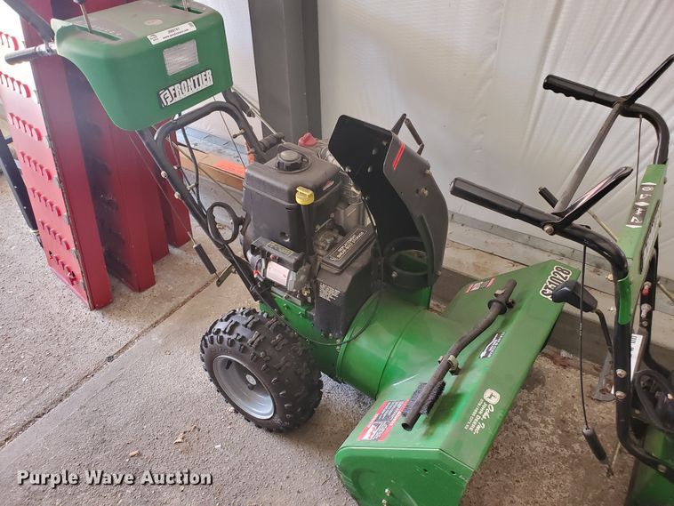 image for item JM9741 (3) snow blowers