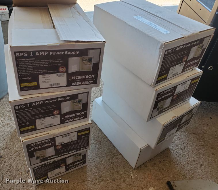 image for item JM9746 (8) Securitron BPS-24-1 power supplies