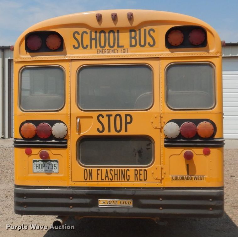image for item JZ9988 1996 GMC B7  school bus