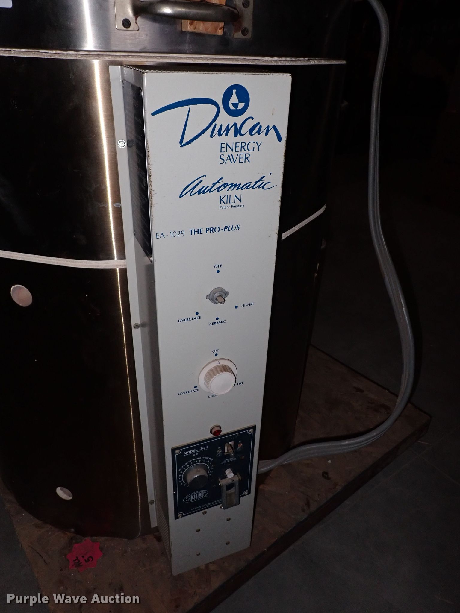 Duncan LT3K kiln in Rose Hill, KS Item IJ9839 sold Purple Wave