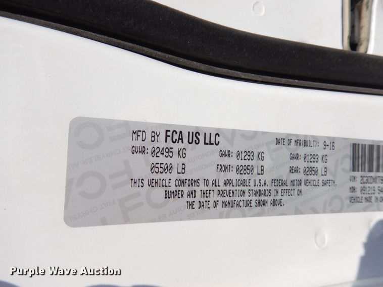 image for item DG0677 2016 Dodge Charger Police