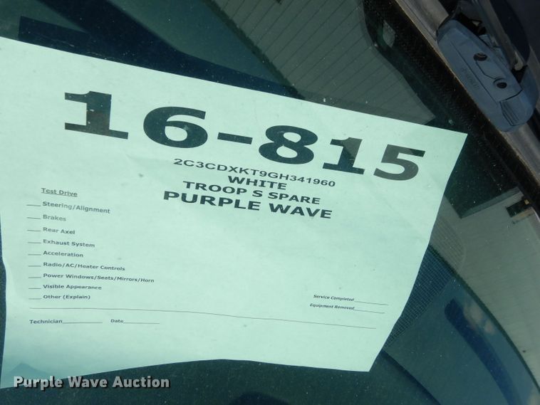 image for item DG0677 2016 Dodge Charger Police