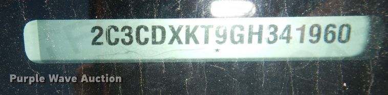 image for item DG0677 2016 Dodge Charger Police