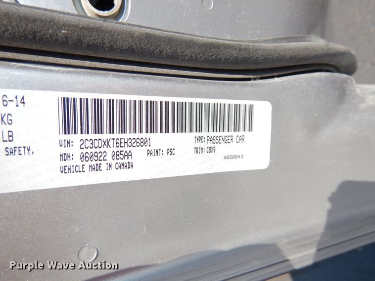 image for item DG0678 2014 Dodge Charger Police