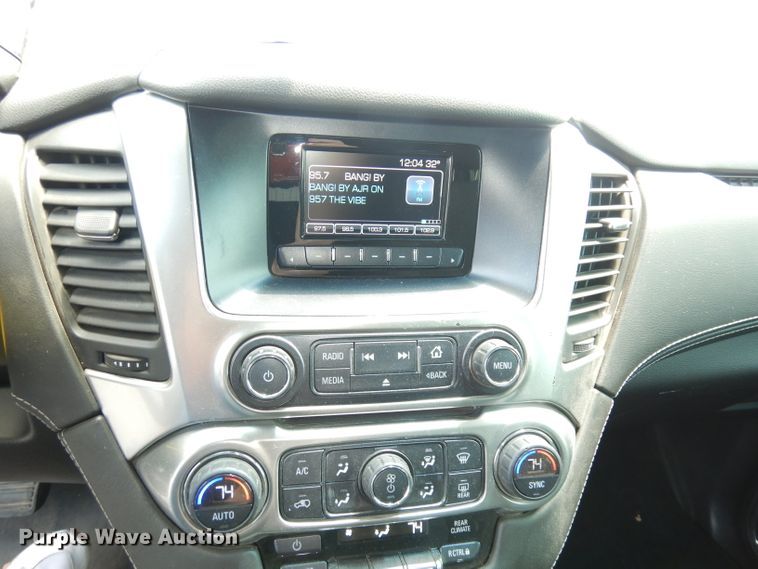 image for item DG0685 2016 Chevrolet Tahoe Police  SUV