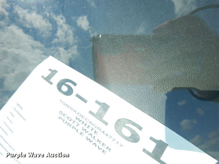 image for item DG0685 2016 Chevrolet Tahoe Police  SUV