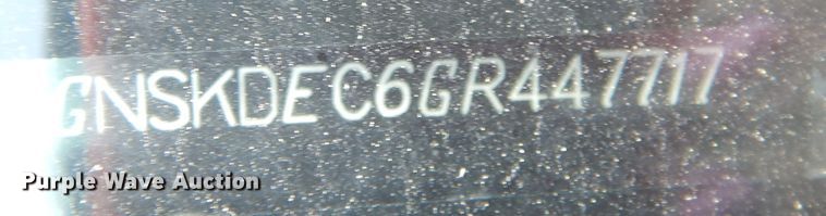 image for item DG0685 2016 Chevrolet Tahoe Police  SUV