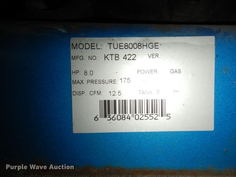 image for item IW9851 Puma  air compressor