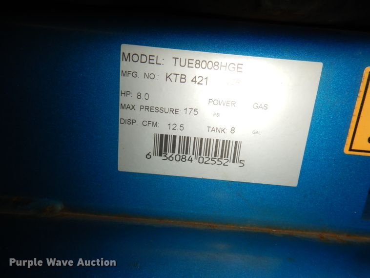 image for item IW9855 Puma  air compressor