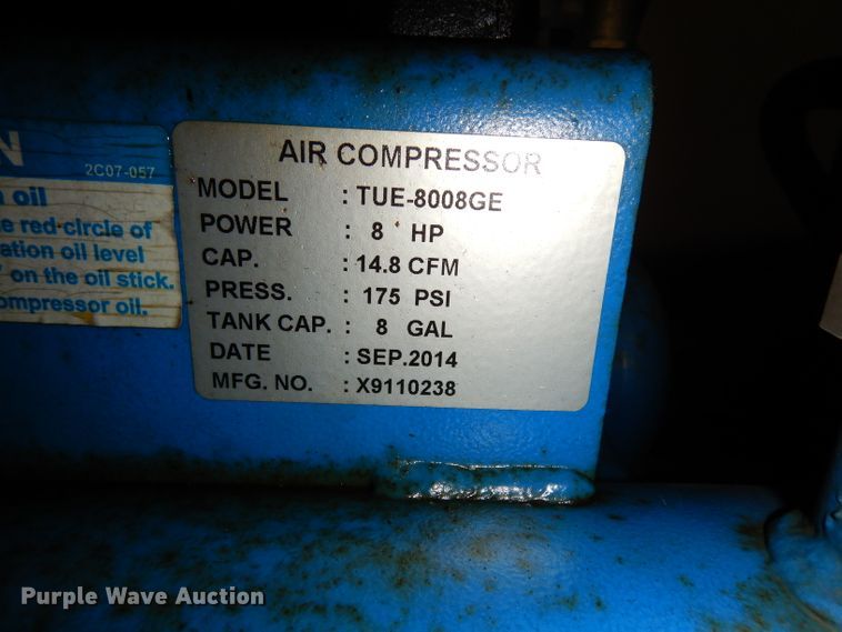 image for item IW9858 Puma  air compressor