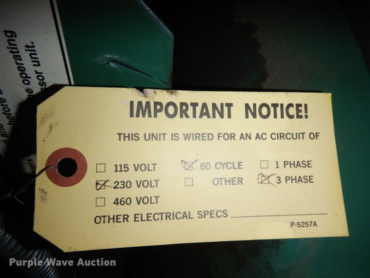 image for item IW9860 Champion  air compressor