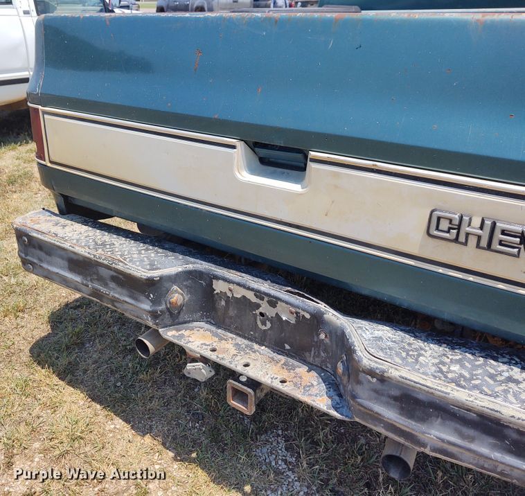 image for item BY9345 1984 Chevrolet K10  pickup truck