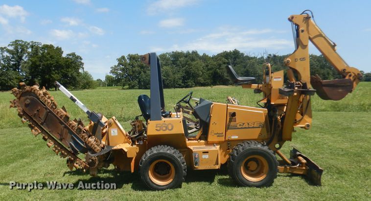 image for item DA5323 1996 Case 560  trencher