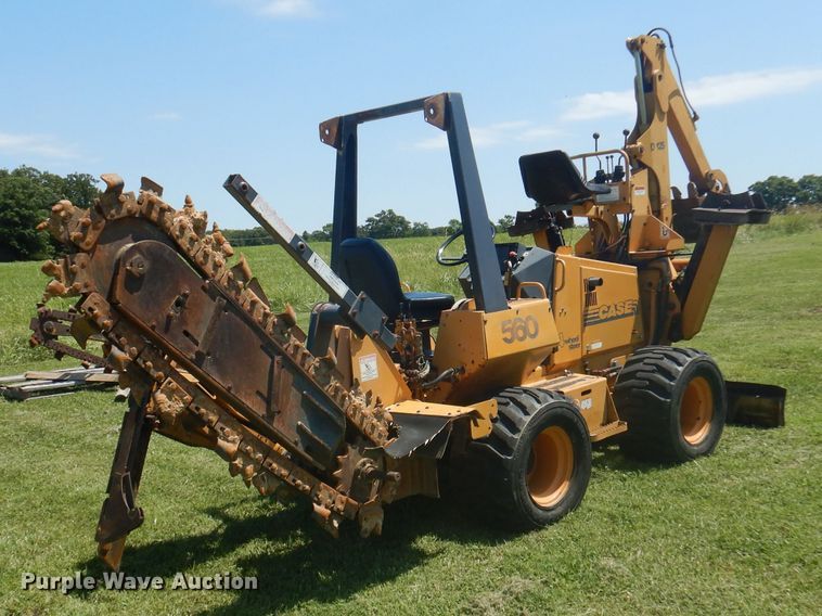 image for item DA5323 1996 Case 560  trencher