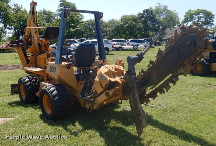 image for item DA5323 1996 Case 560  trencher