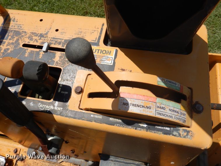 image for item DA5323 1996 Case 560  trencher