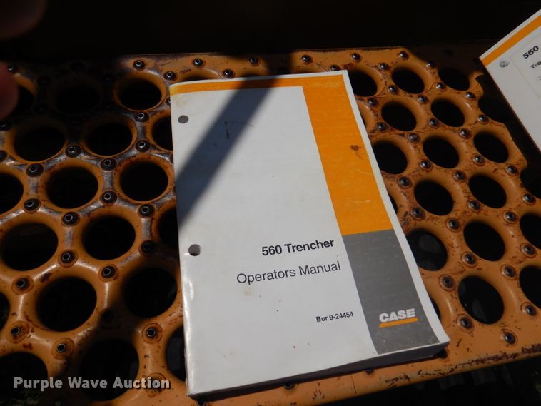 image for item DA5323 1996 Case 560  trencher