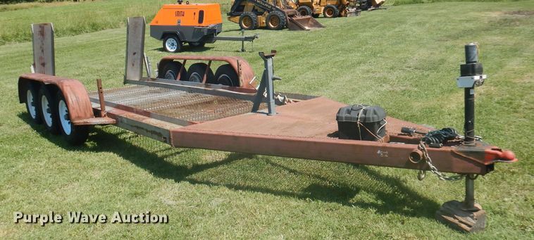 image for item DA5326 1987 Glen UT9500  utility trailer