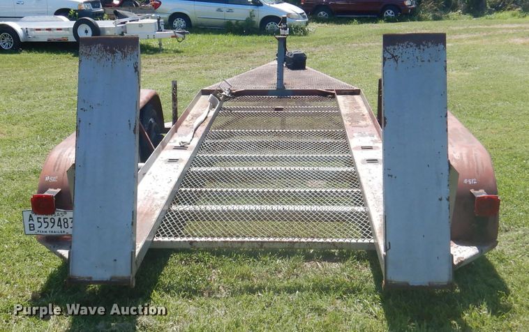 image for item DA5326 1987 Glen UT9500  utility trailer